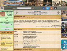 Tablet Screenshot of colonialsense.com